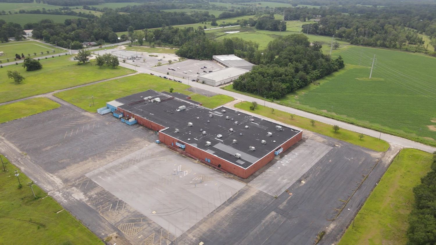 An aerial view of the Triplex plant in Northwest Florida